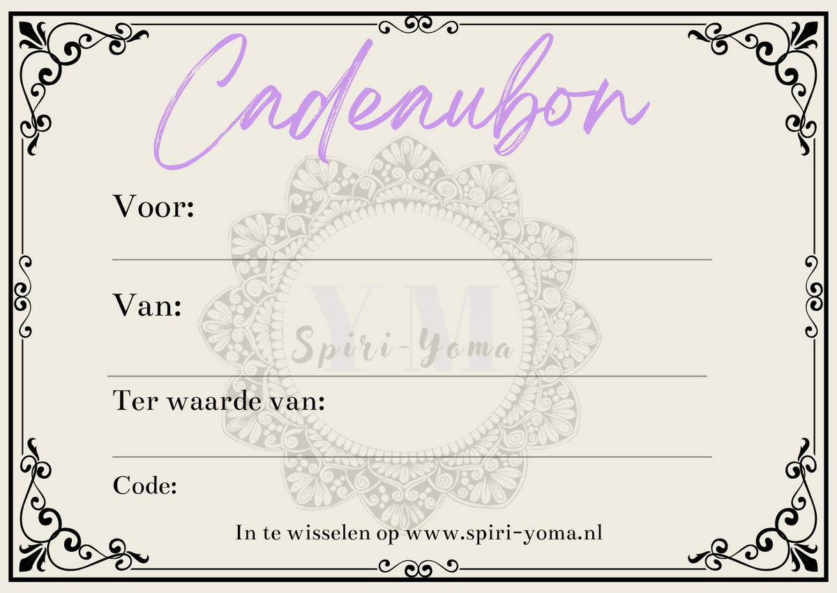 Spiri-Yoma Cadeaubon