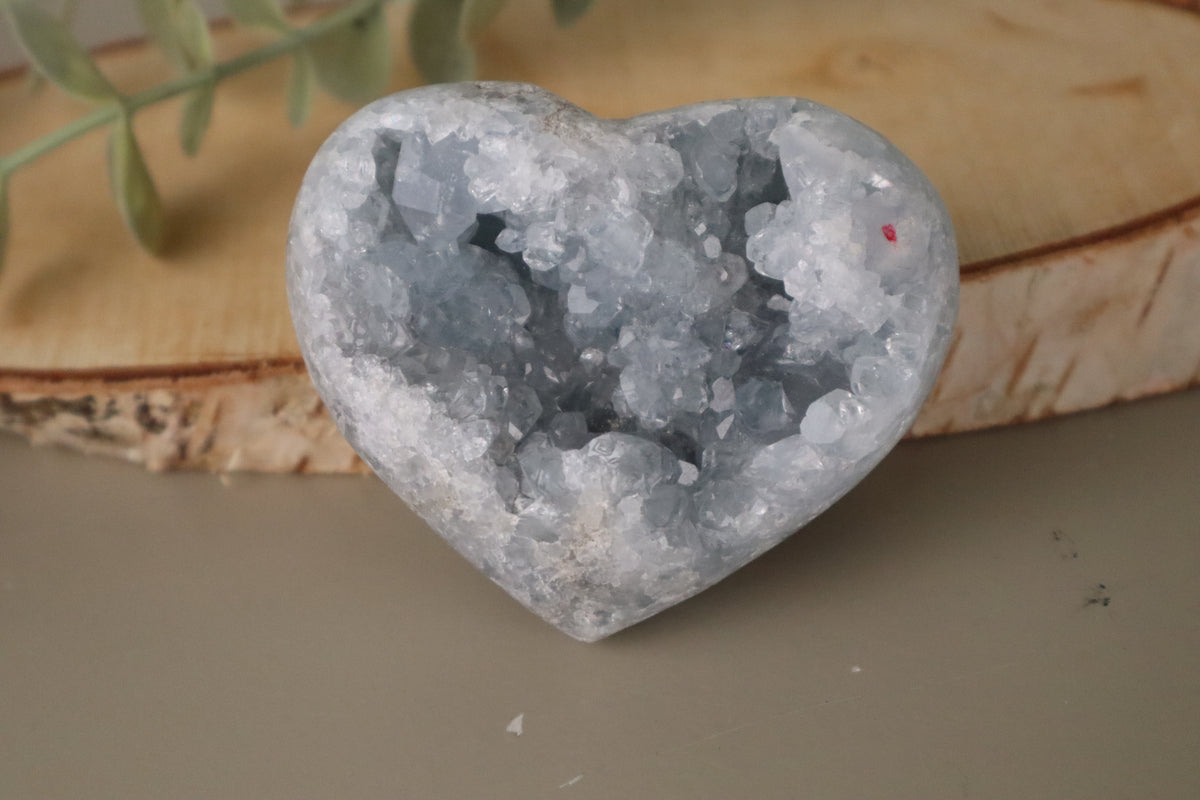 Celestien hart 314 gram, vierde aanzicht