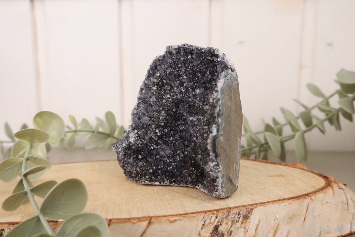 Amethist cluster 237 gram, tweede aanzicht