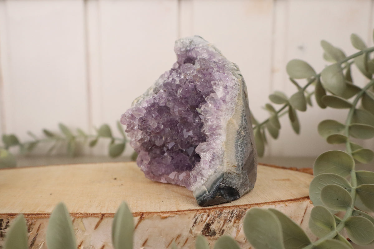 Amethist cluster 346 gram, tweede aanzicht