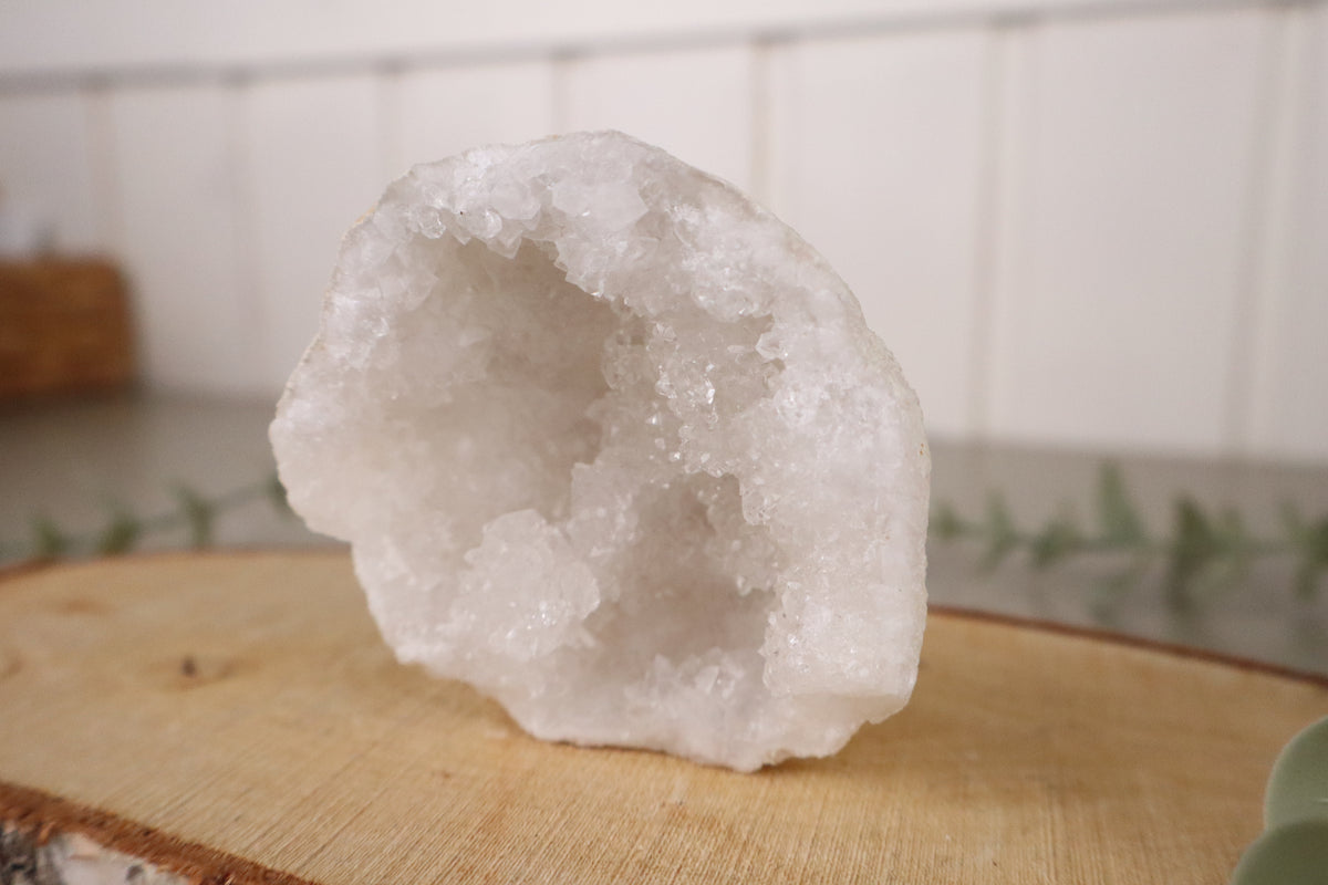 Bergkristal geode 119 gram, derde aanzicht
