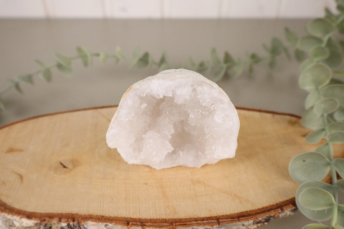Bergkristal geode 119 gram, tweede aanzicht
