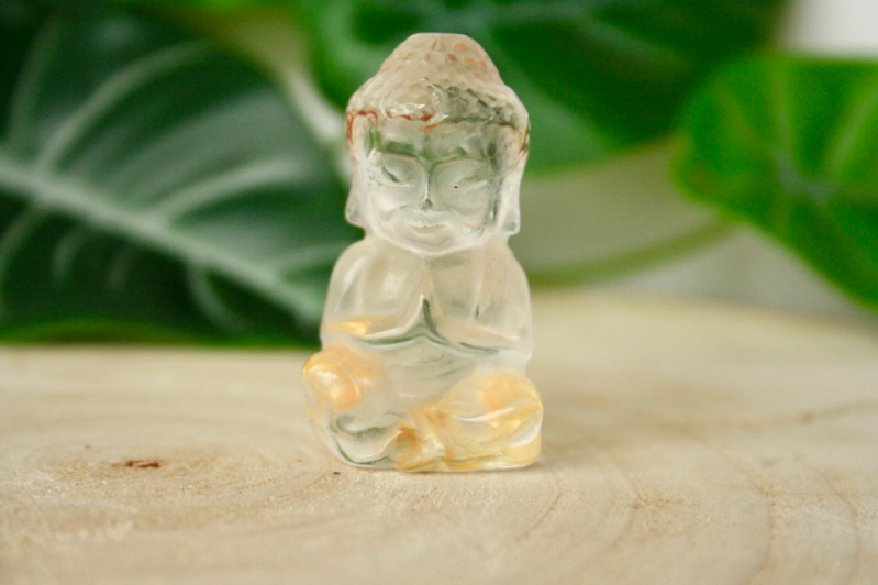 Bergkristal - Buddha
