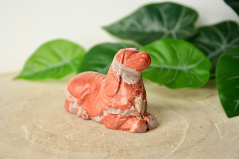 Handgepolijst Hondje (Peru)