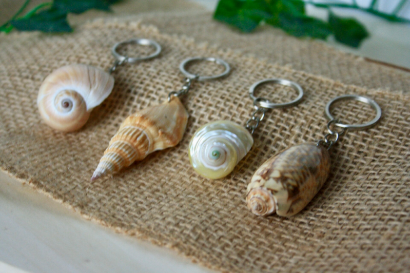 Schelpen Sleutelhanger
