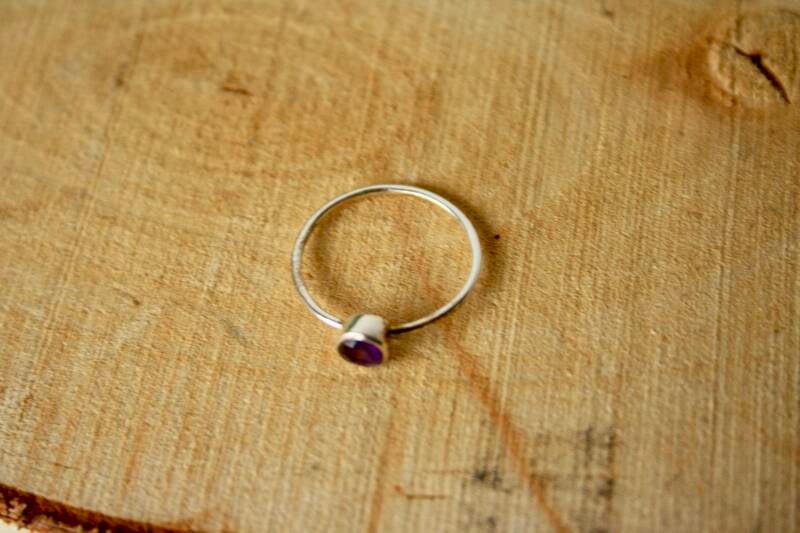 Ring Amethist – 925 Zilver (17)