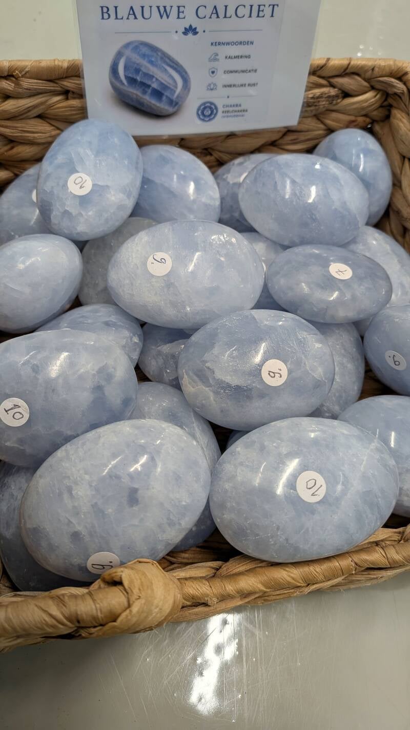 Blauwe Calciet Jumbosteen