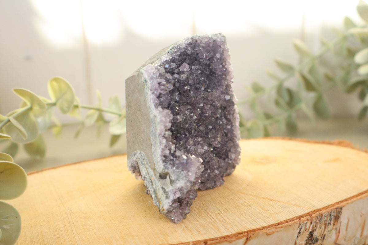 Amethist cluster 229 gram, tweede aanzicht