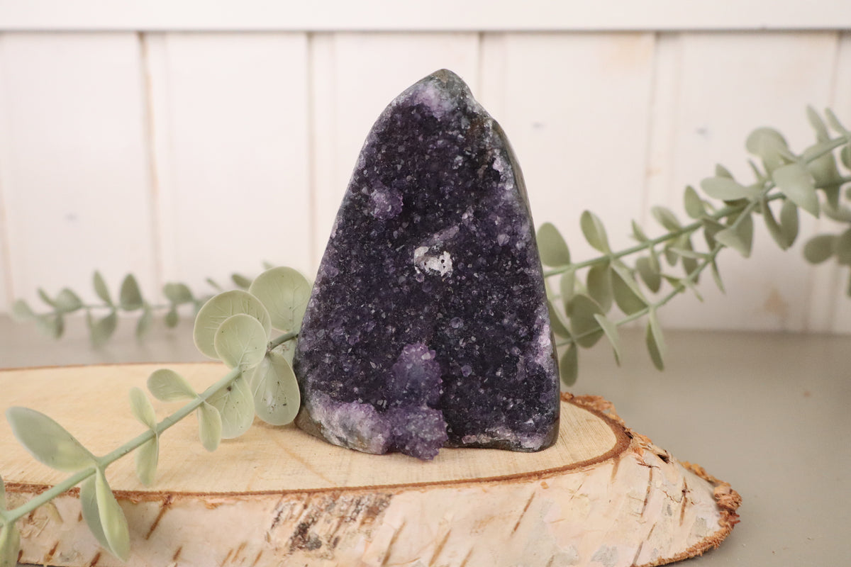 Amethist cluster 334 gram, tweede aanzicht