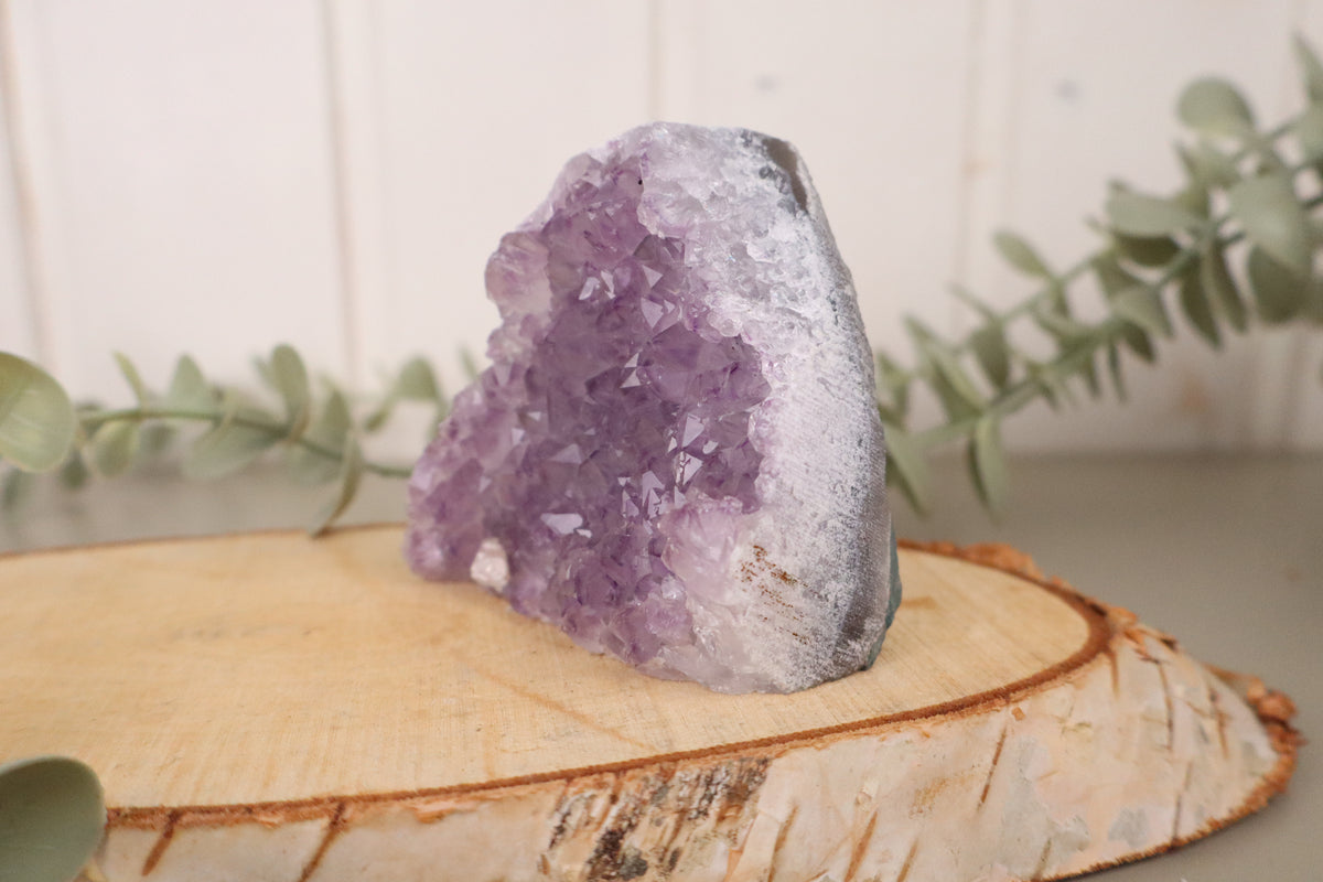 Amethist cluster 255 gram, tweede aanzicht