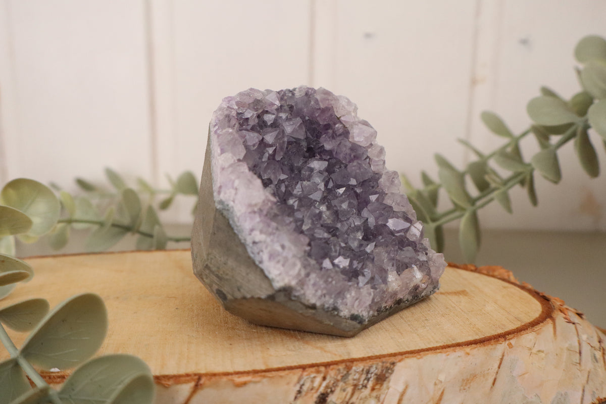 Amethist cluster 331 gram, tweede aanzicht