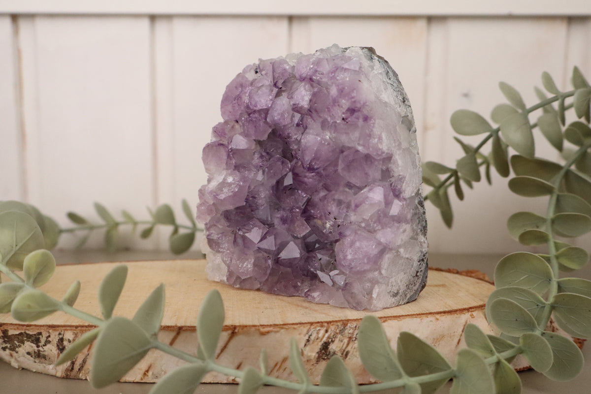 Amethist cluster 522 gram, tweede aanzicht
