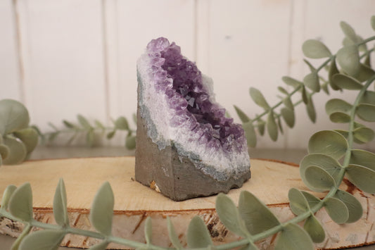 Amethist cluster 300 gram 8,5 x 6 cm, tweede aanzicht