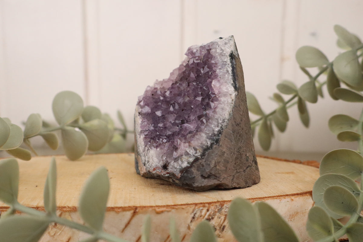 Amethist cluster 283 gram, tweede aanzicht