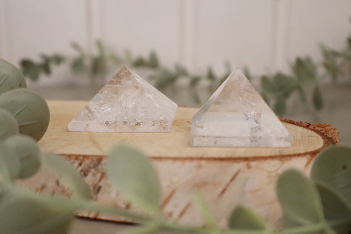 Bergkristal piramide, derde aanzicht