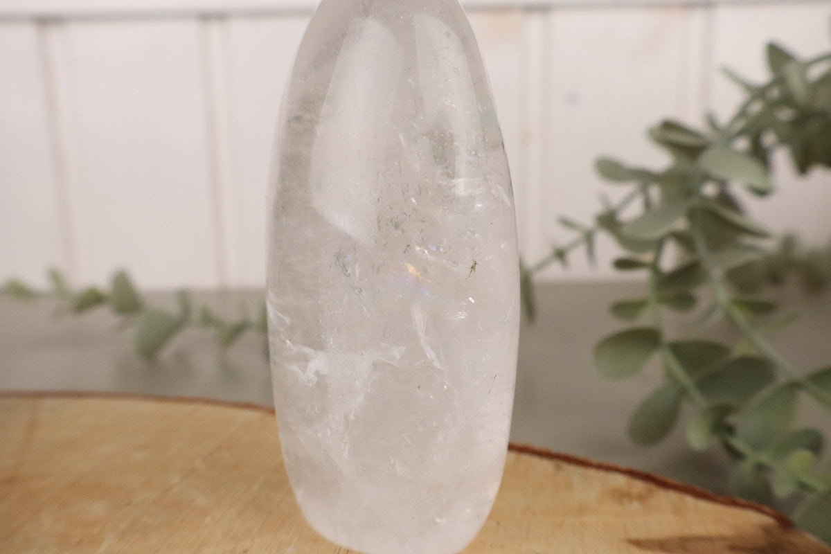 Bergkristal staander 162 gram, tweede aanzicht