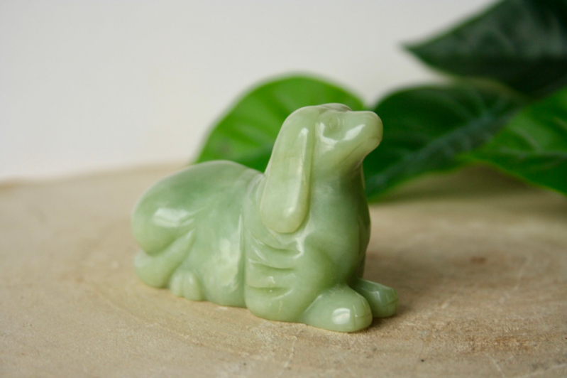 Handgepolijst Hondje (Peru)