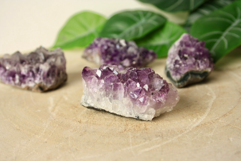 Amethist Cluster - AA Kwaliteit - (3-5 cm)