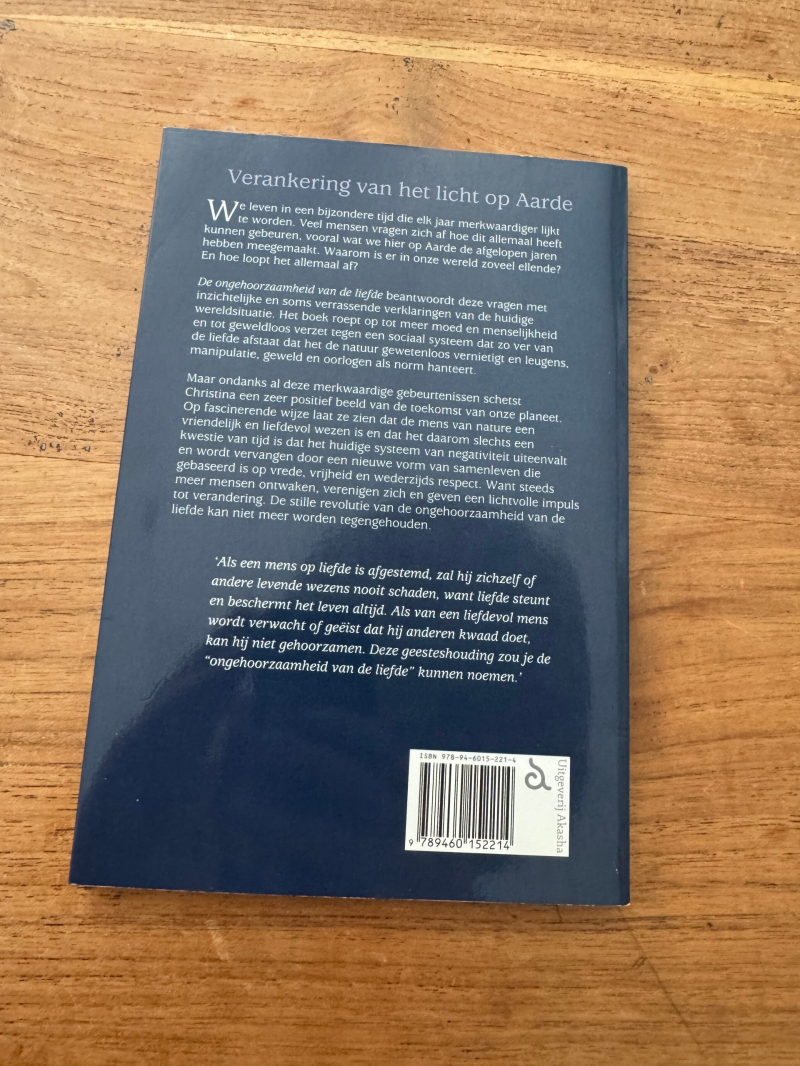 De Ongehoorzaamheid Van Liefde - Chistina Von Dreien