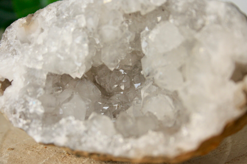 Bergkristal geode 1