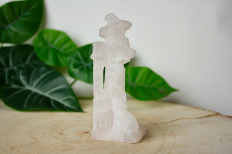 Heks Sculptuur - Bergkristal