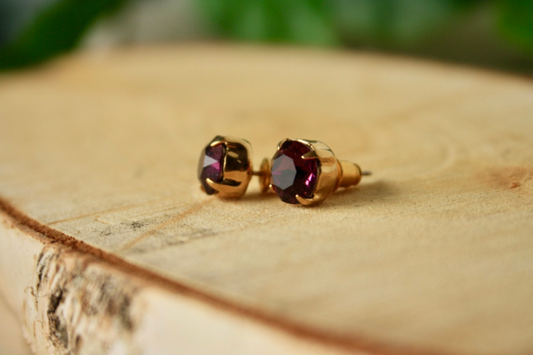 Gouden Oorbellen - Swarovski - 24 karaats