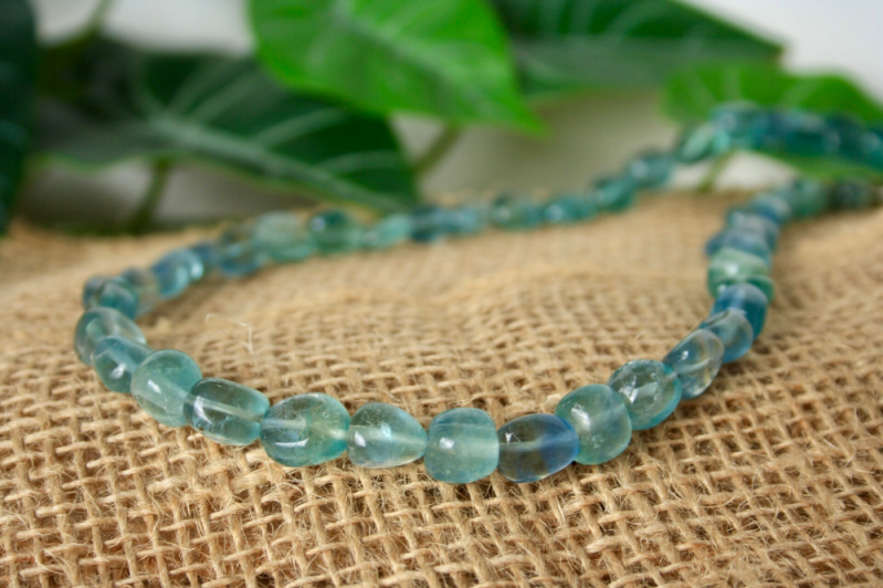 Ketting met Heldere Fluoriet