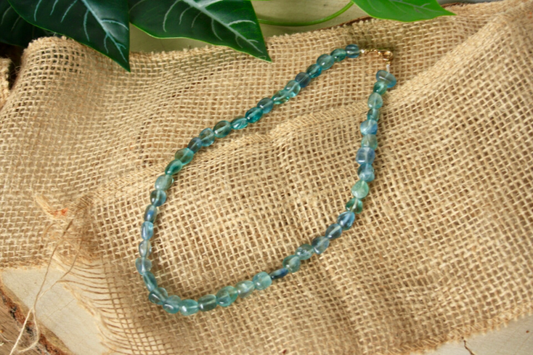 Ketting met Heldere Fluoriet