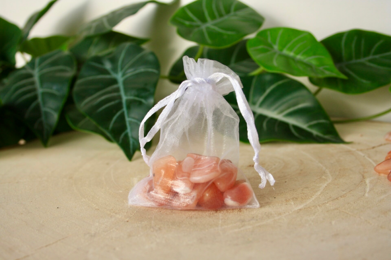 Carneool - AA Kwaliteit- Krachtzakje (50 gram)