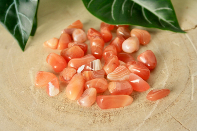 Carneool - AA Kwaliteit- Krachtzakje (50 gram)