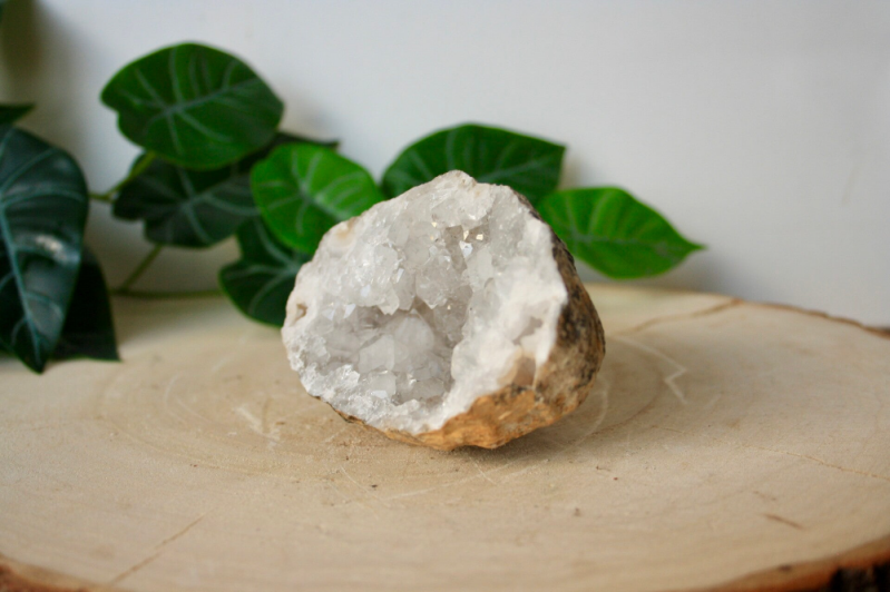 Bergkristal geode 1