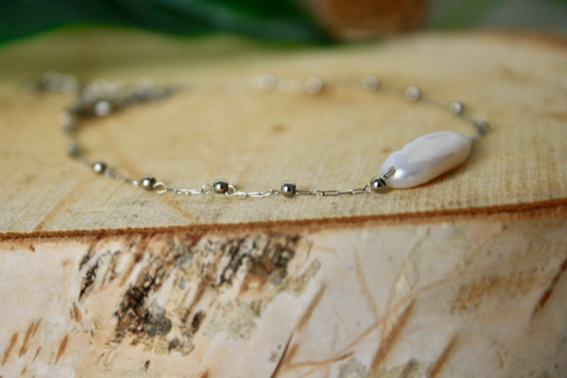 Armband - Parel Zilver - RVS