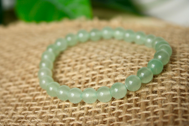 Armband - Groene Aventurijn - 18 cm, 6 mm