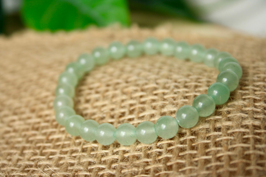 Armband - Groene Aventurijn - 18 cm, 6 mm