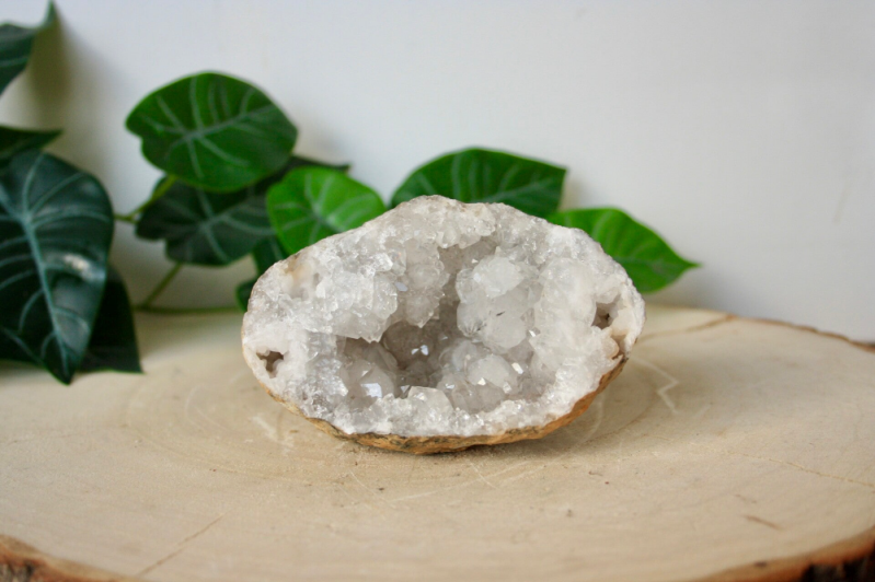 Bergkristal geode 1